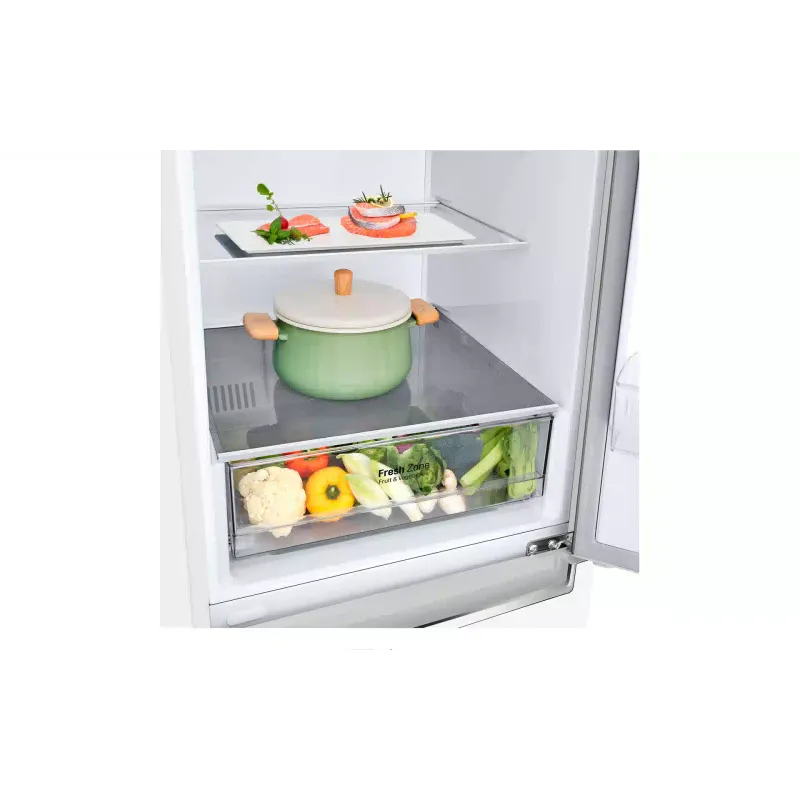 ثلاجة LG, White (GC-B459SQCL)