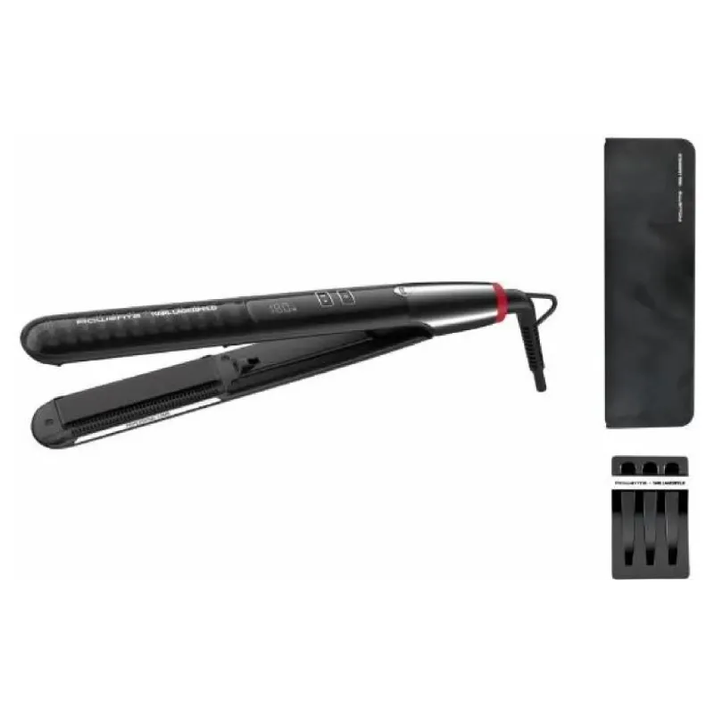 Plancha de pelo Rowenta x Karl Lagerfeld K/Pro Stylist Straightener, Black (SF467LF0)