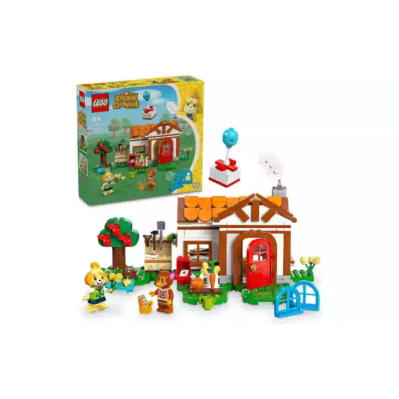 Construtor LEGO Animal Crossing Isabelle's House Visit (77049)