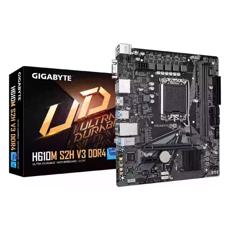 Дънна платка Gigabyte H610 H610M (H610M S2H V3 DDR4)