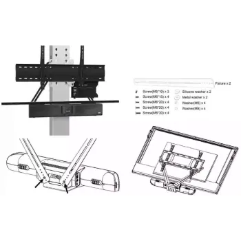 Кріплення Aver  Black (60U3210000AB)