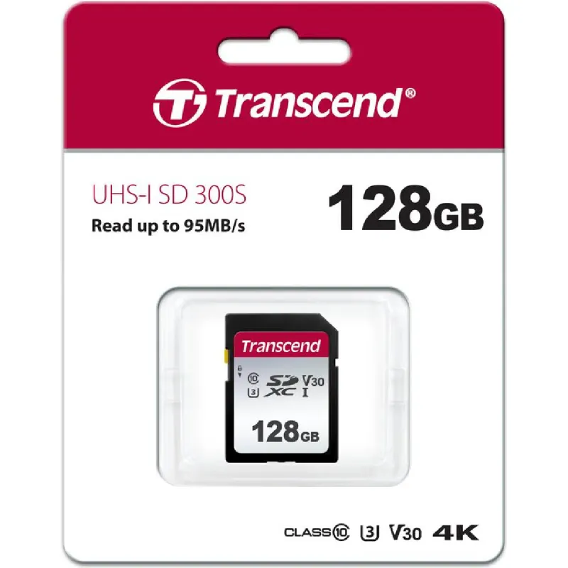 بطاقة الذاكرة Transcend (TS128GSDC300S)