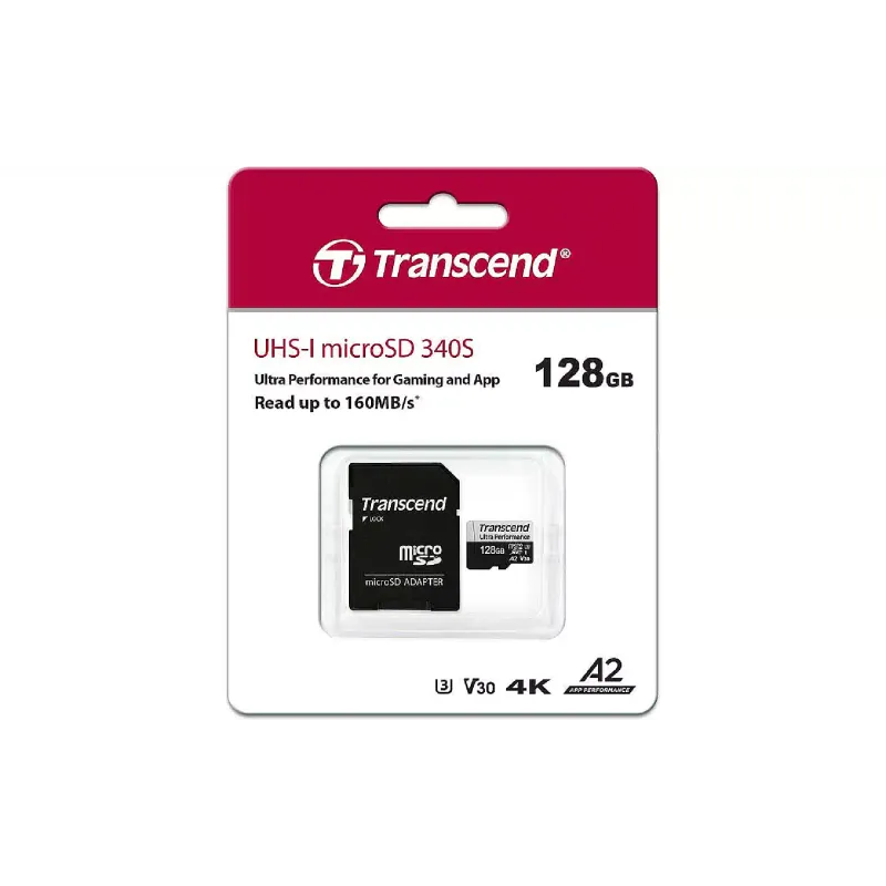 بطاقة الذاكرة Transcend (TS128GUSD340S)