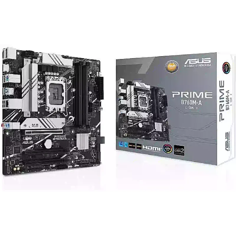 اللوحة الأم Asus Prime B760M-A-CSM (90MB1EK0-M1EAYC)