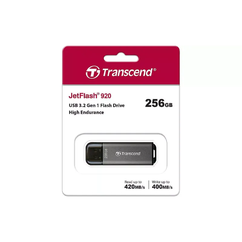 محرك أقراص USB Transcend, Black (TS256GJF920)