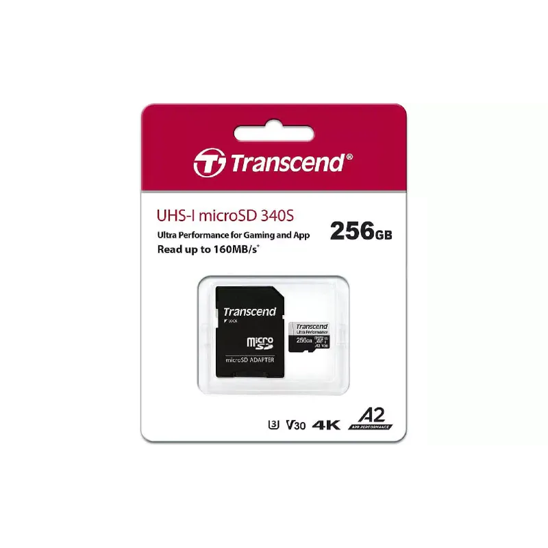 Карта с памет Transcend (TS256GUSD340S)