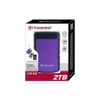 Накопитель USB Transcend 2Tb Violet 25H3 (TS2TSJ25H3P)