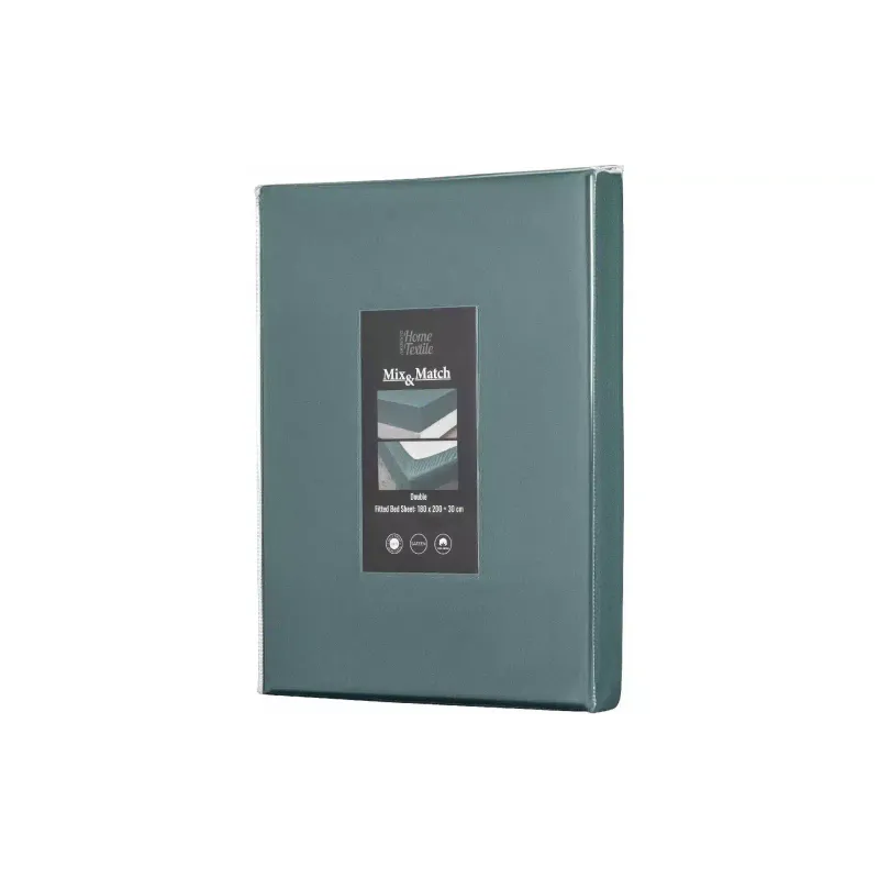 Чаршаф с прилепнало покритие Ardesto Mix&Match Premium, Green (ART1820FSE)