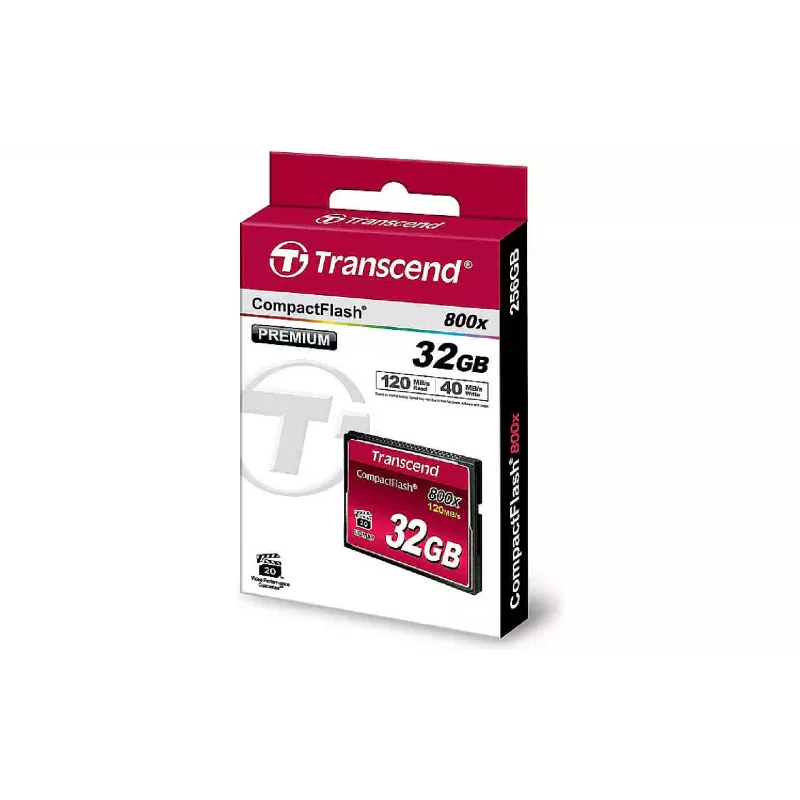 Memory card Transcend 32Gb/32Gb 800X (TS32GCF800)