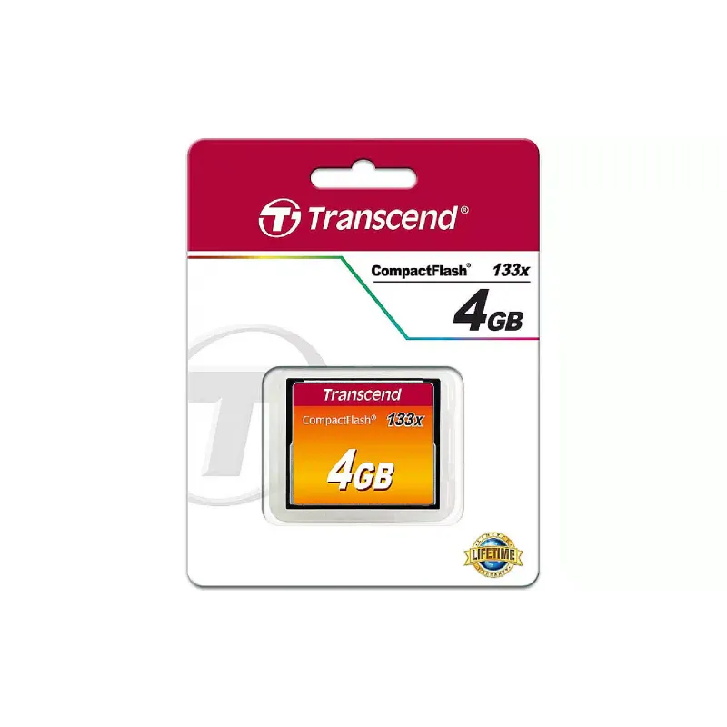 Pomnilniška kartica Transcend 133X (TS4GCF133)