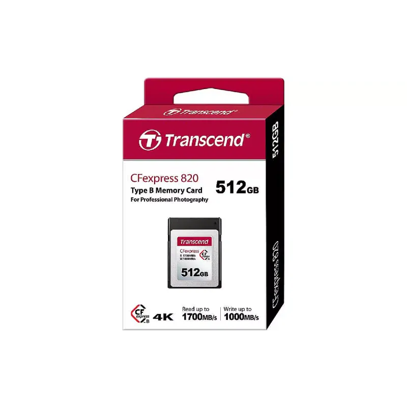 بطاقة الذاكرة Transcend (TS512GCFE820)