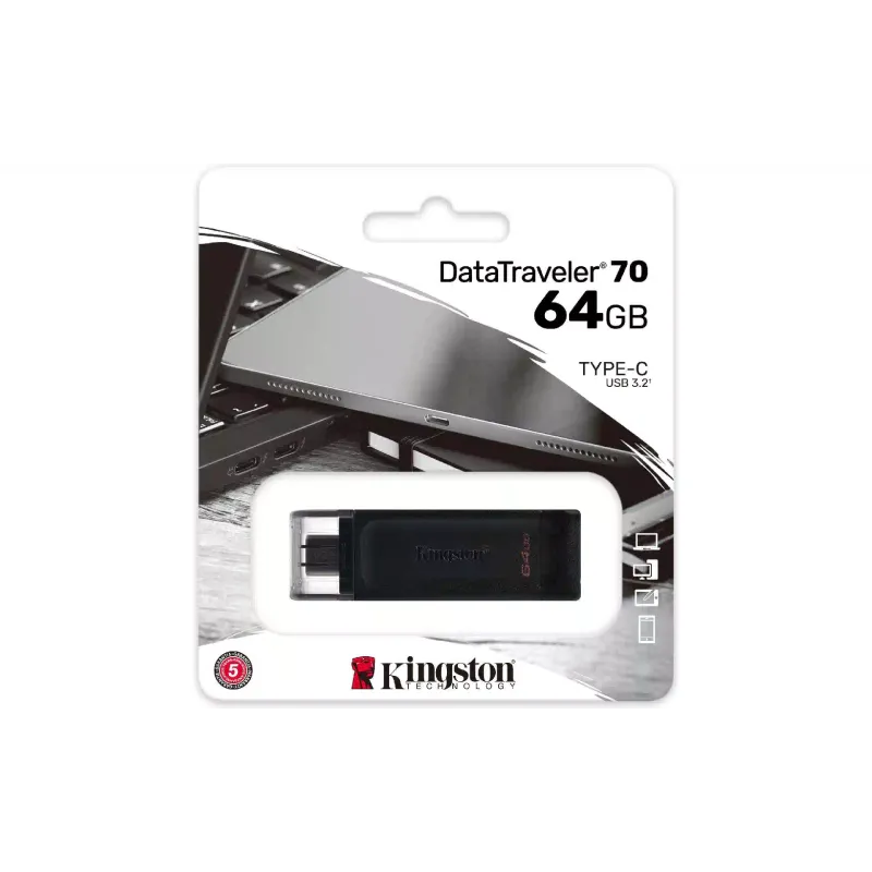 محرك أقراص USB Kingston DT70 (DT70/64GB)