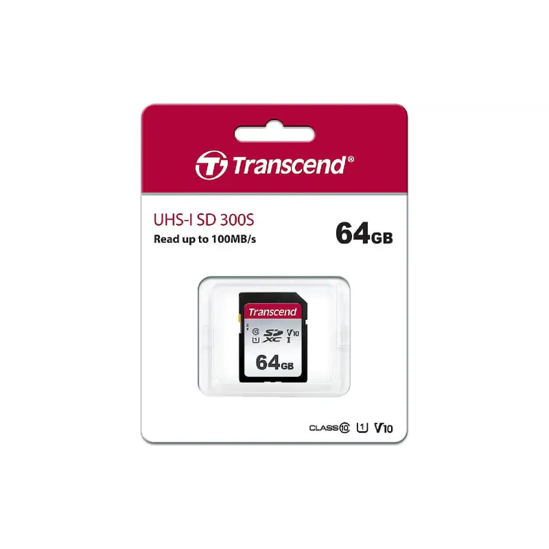 Карта с памет Transcend (TS64GSDC300S)