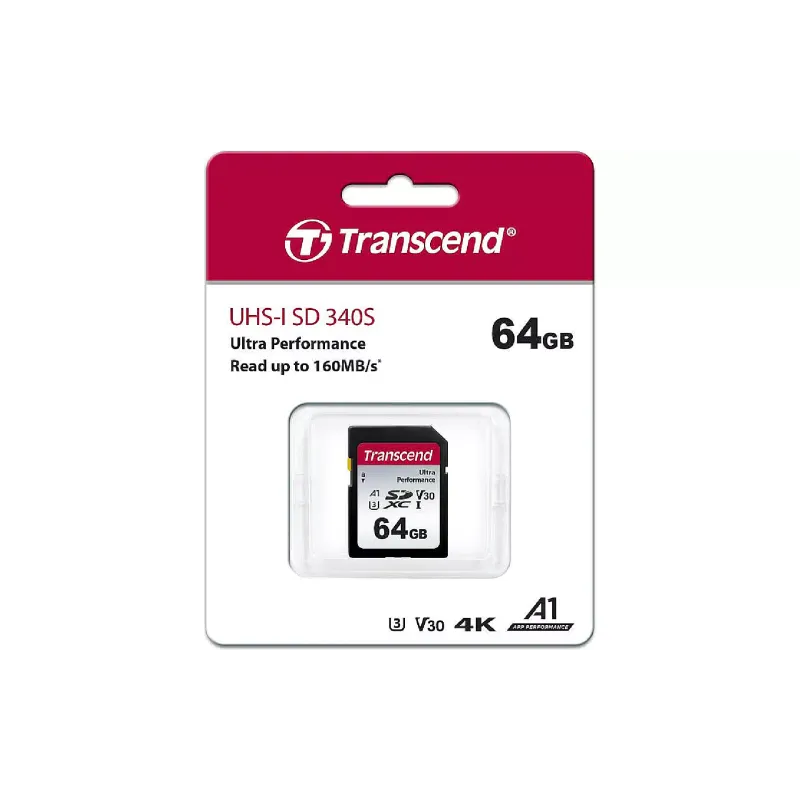 بطاقة الذاكرة Transcend (TS64GSDC340S)