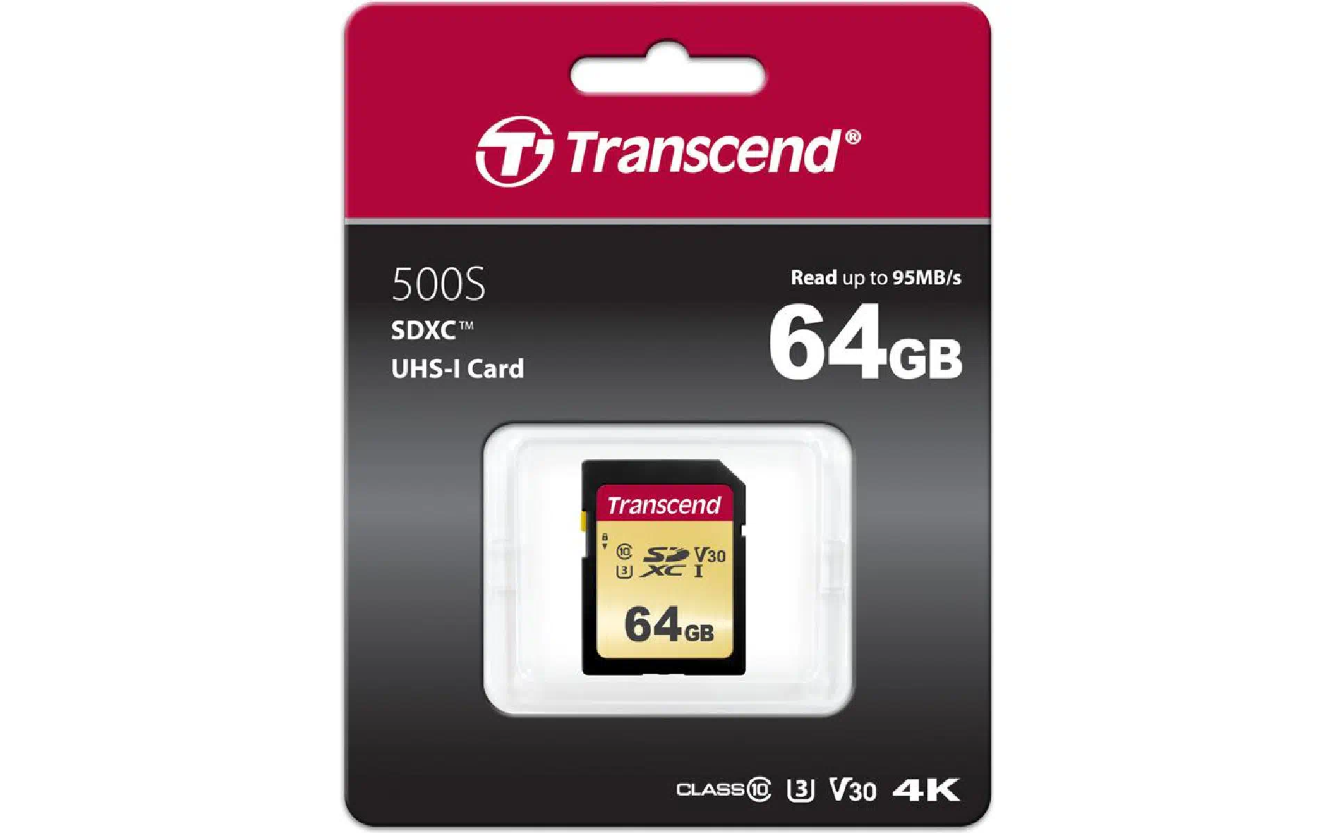 Карта памяти Transcend 64Gb (TS64GSDC500S) Карта памяти Transcend 64Gb (TS64GSDC500S)
