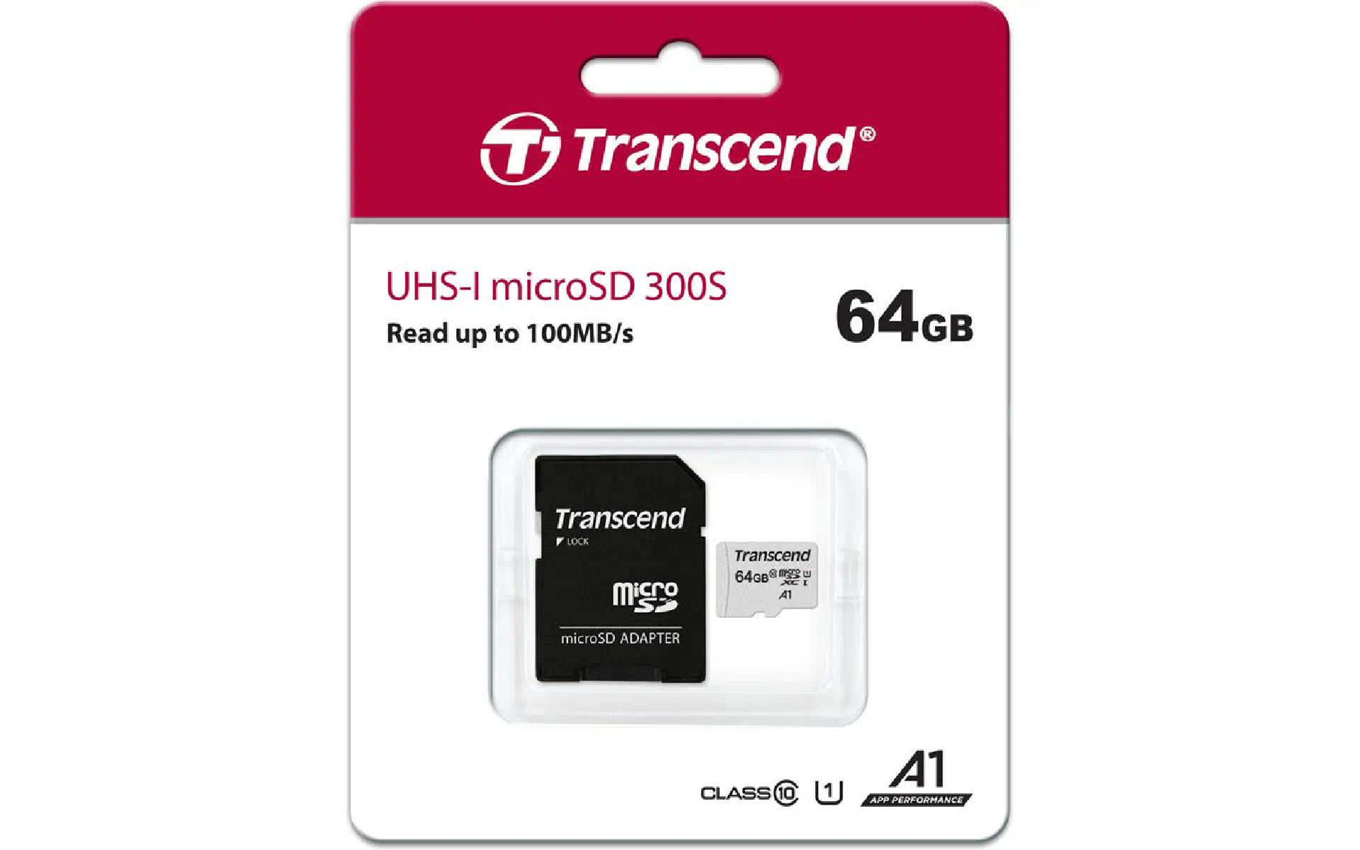 Карта памяти Transcend 64Gb (TS64GUSD300S-A) Карта памяти Transcend 64Gb (TS64GUSD300S-A)