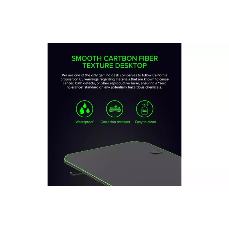 Computertisch Gamemax, Black (D140 Carbon)
