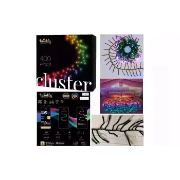 Festão Twinkly, Black (TWC400STP-BEU)