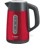 Electric kettle Bosch (TWK4P434), 1700 ml, Red/Grey