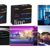 tira de LED Twinkly, Black (TWL100STW-BEU)