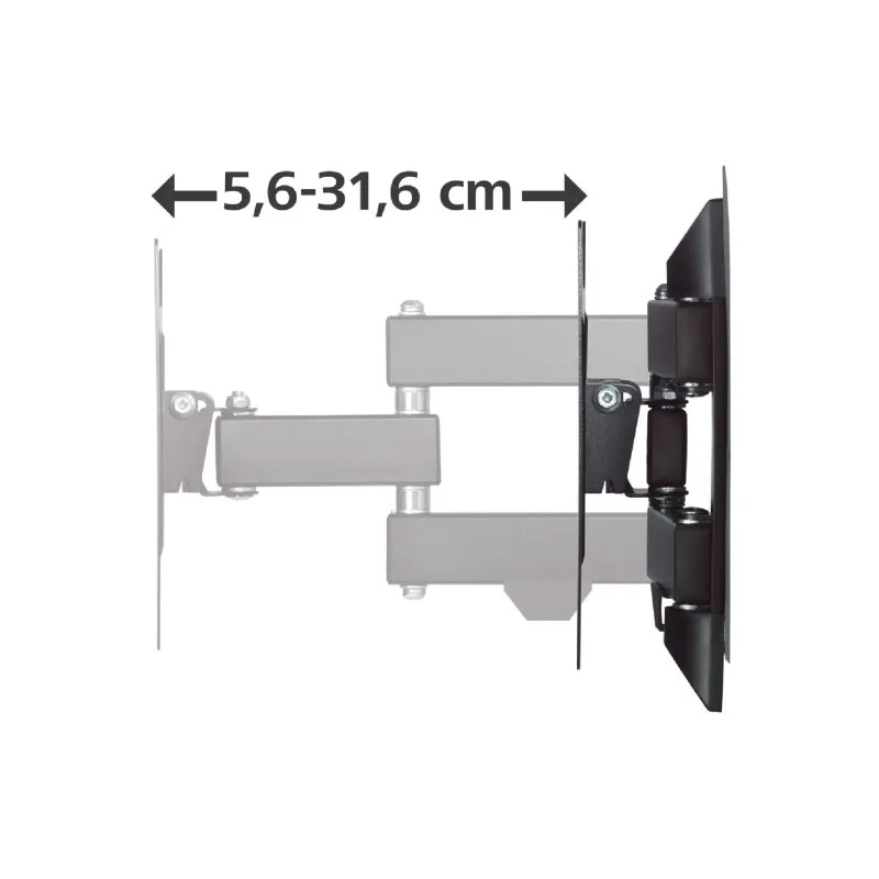 Suporte para monitor Hama TV-WB AR-2, Black (00118101)
