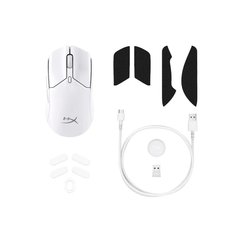 Rato HyperX Pulsefire Haste 2 mini, White (7D389AA)