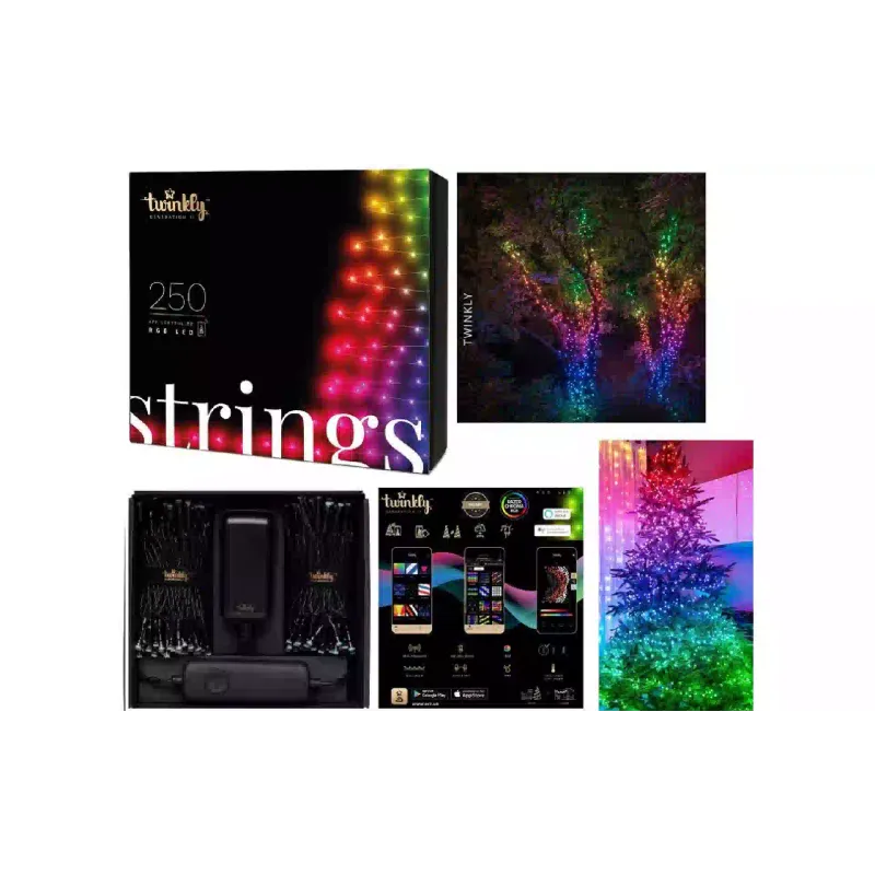 Гірлянда Twinkly, Black (TWS250STP-BEU)