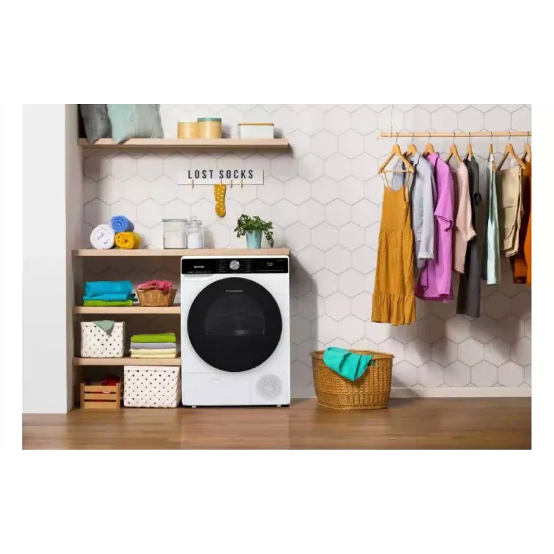 آلة التجفيف Gorenje, White (DNS92)