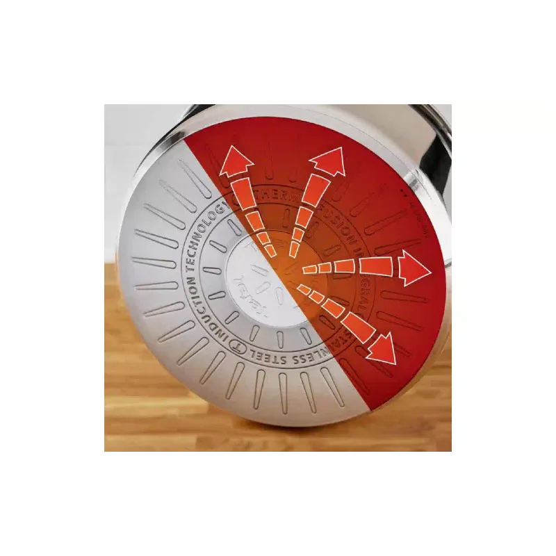 Набор кухонной посуды Tefal Delicious, нерж. сталь/стекло, 6 шт (B925S655)