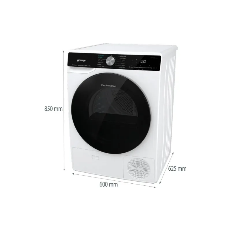 آلة التجفيف Gorenje, White (DNS92)