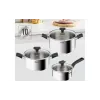 Набор кухонной посуды Tefal Delicious, нерж. сталь/стекло, 6 шт (B925S655)
