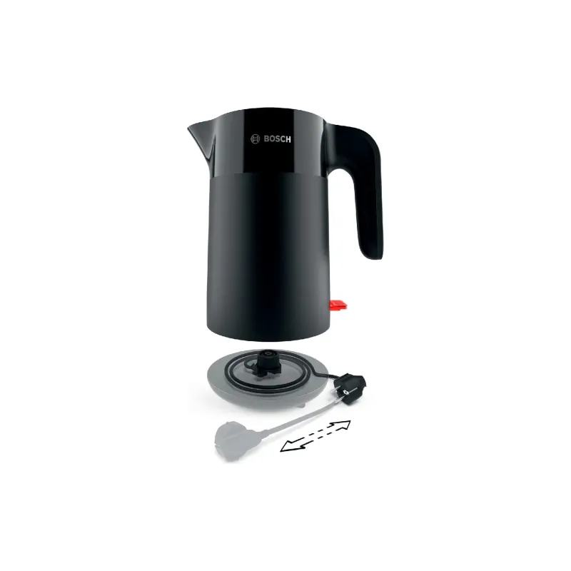 Електрическа кана Bosch, Black (TWK2M163)