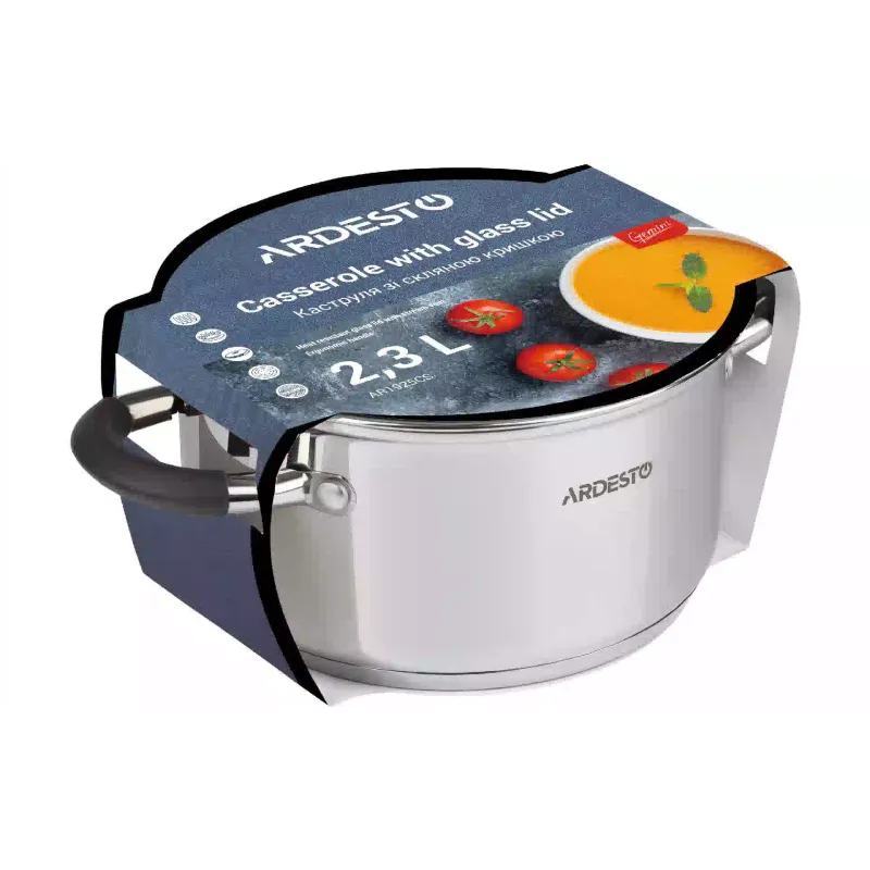 Saucepan with lid Ardesto Gemini Salerno (AR1925CS)