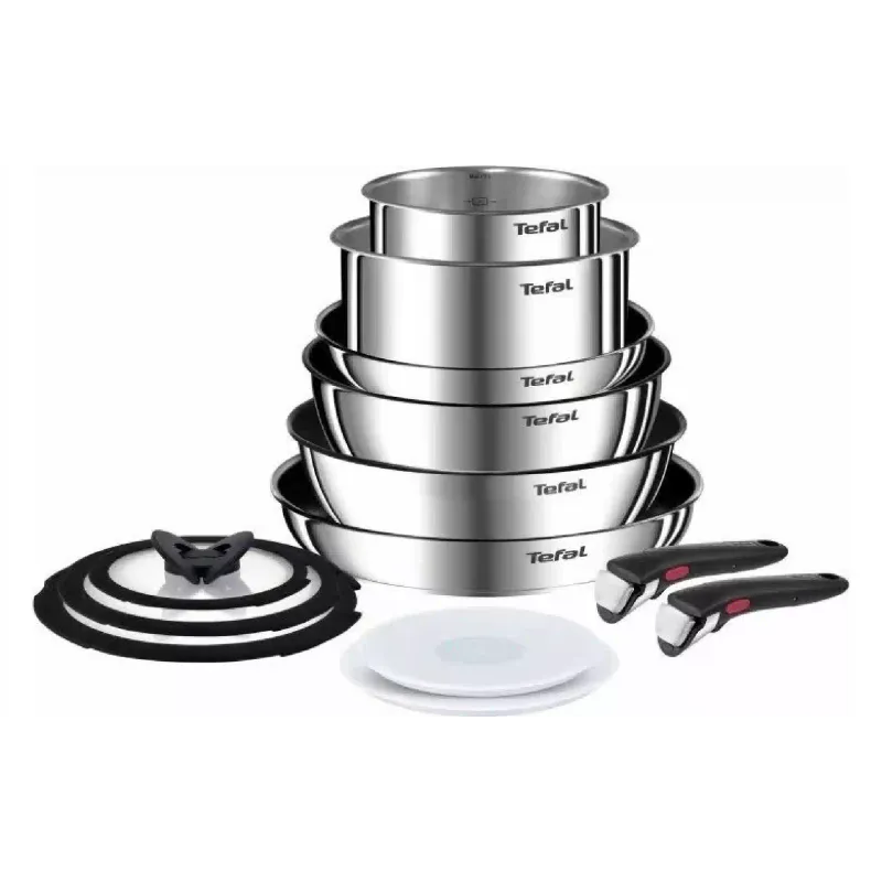 Komplet kuhinjske posode Tefal Ingenio Emotion, Silver (L897SD74)