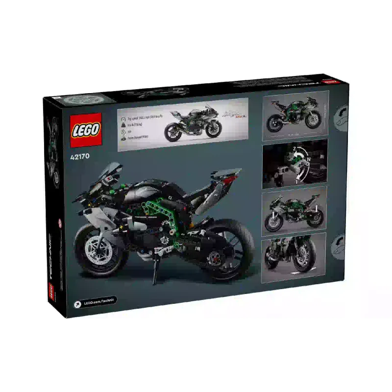Konstruktor LEGO Technic Kawasaki Ninja H2 Motorcycle (42170)