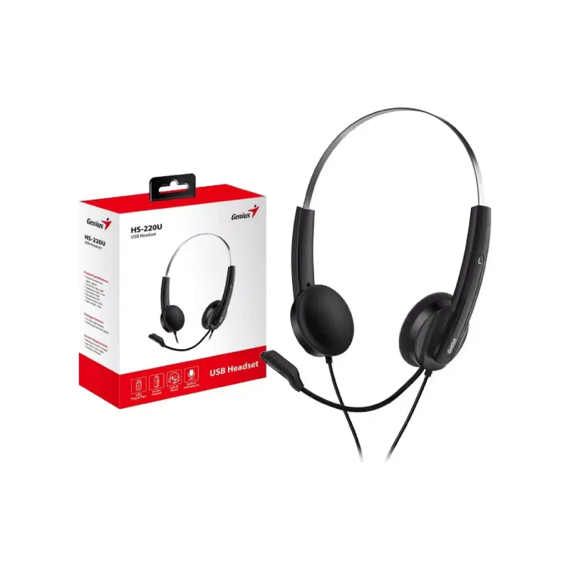 Slušalke Genius, Black (31710020400)