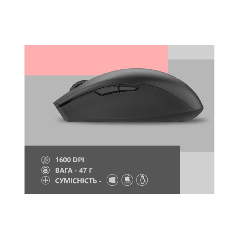 Mouse 2E  Black MF2030 (2E-MF2030WB)