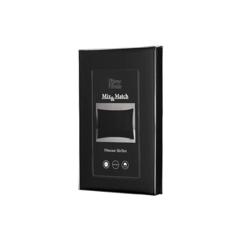 Prevleka za vzglavnik Ardesto Mix&Match Premium, Black (ART5070PCL)
