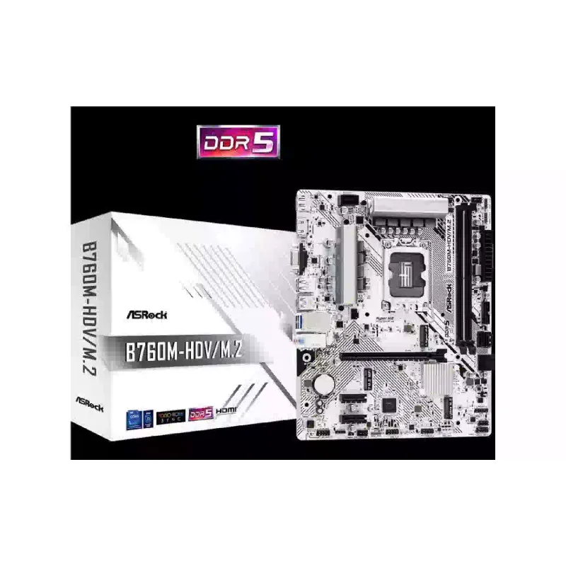اللوحة الأم ASRock (B760M HDV/M.2)