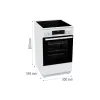 Ηλεκτρική κουζίνα Gorenje, White (GECS5C70WA)