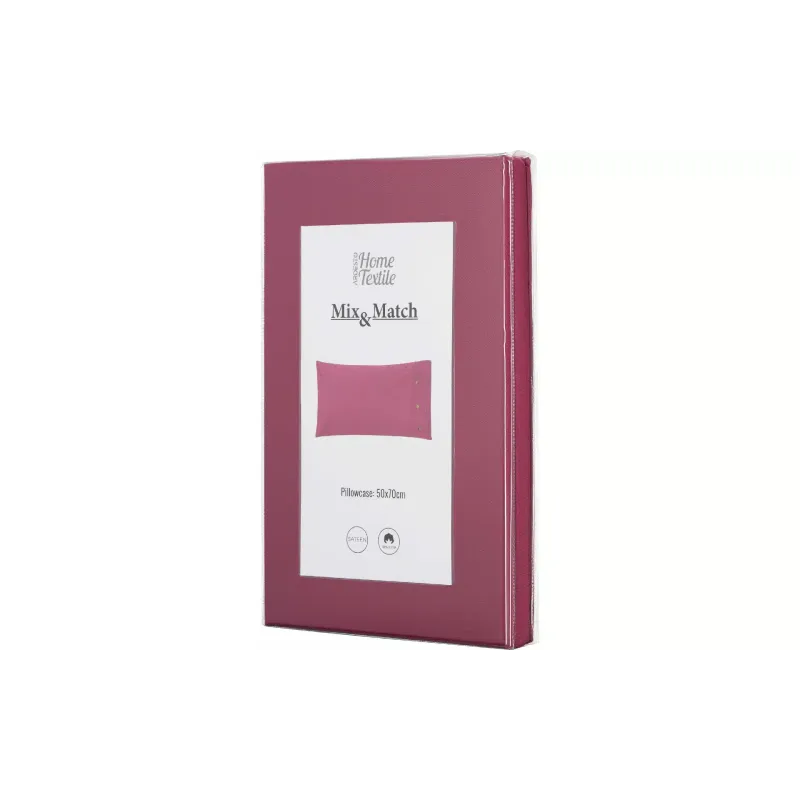 غطاء وسادة Ardesto Mix&Match, Burgundy (ART5070PCR)