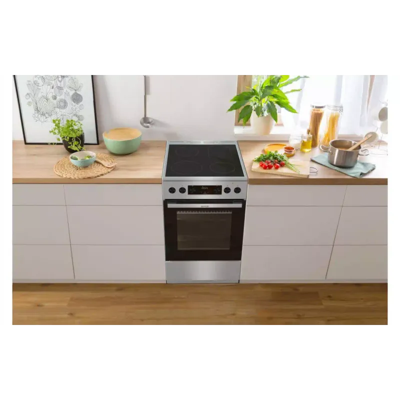 موقد سيراميك زجاجي Gorenje, Stainless steel (GECS5C70XPA)