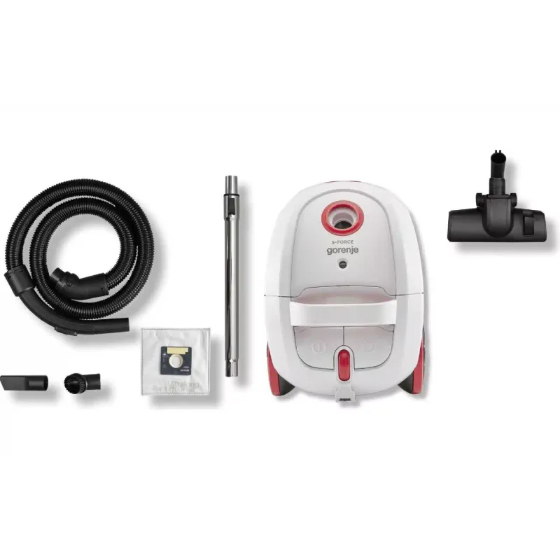 Staubsauger Gorenje, White (VCE21SFWR)