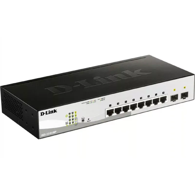 Διακόπτης D-Link (DGS-1210-08P)