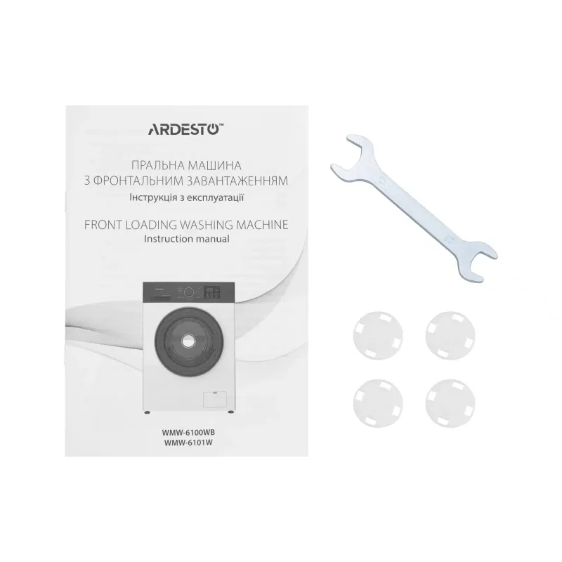 Lavadora Ardesto, White (WMW-6101W)