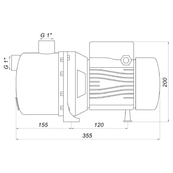 Površinska črpalka Optima (7579)