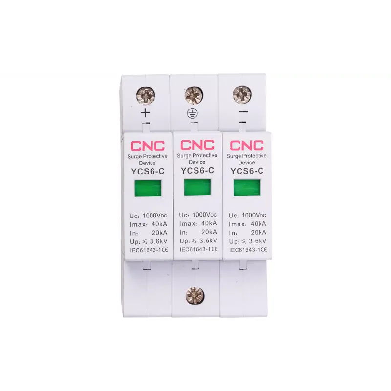 Surge suppressor HiSmart 20-40KA DC1000V YCS6/3P-C (NV821747)