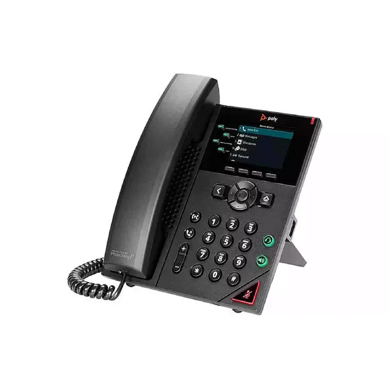 SIP-Telefon Poly, Black (89B58AA)