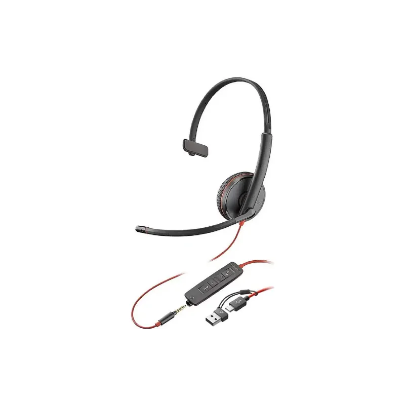 Headset Poly, Black (8X227AA)