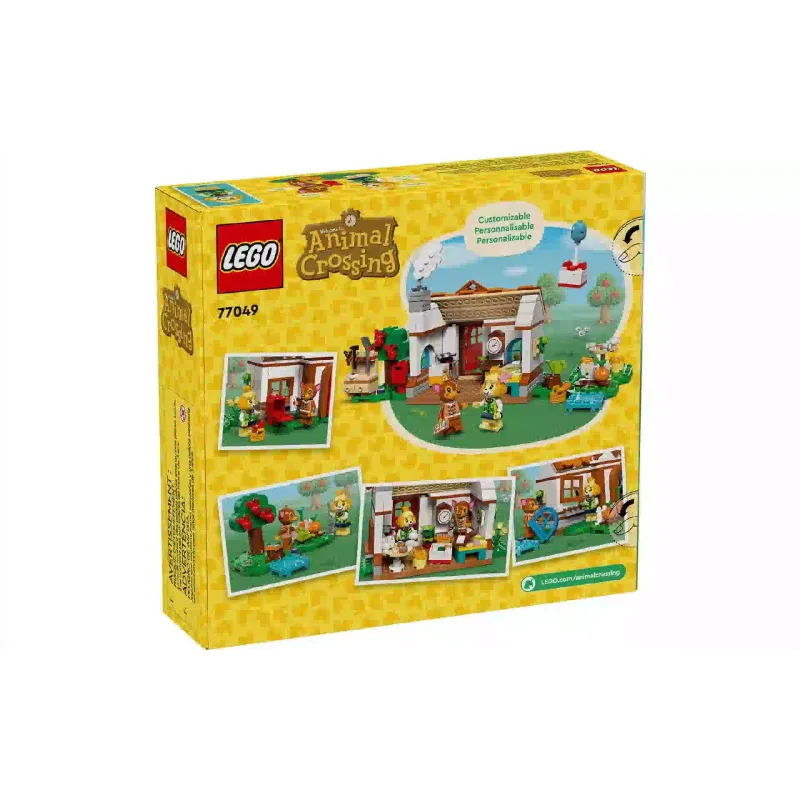 Construtor LEGO Animal Crossing Isabelle's House Visit (77049)
